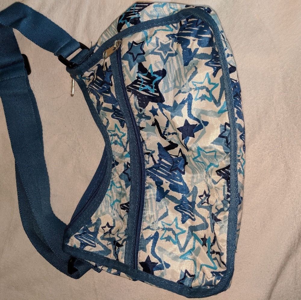 Blue purse